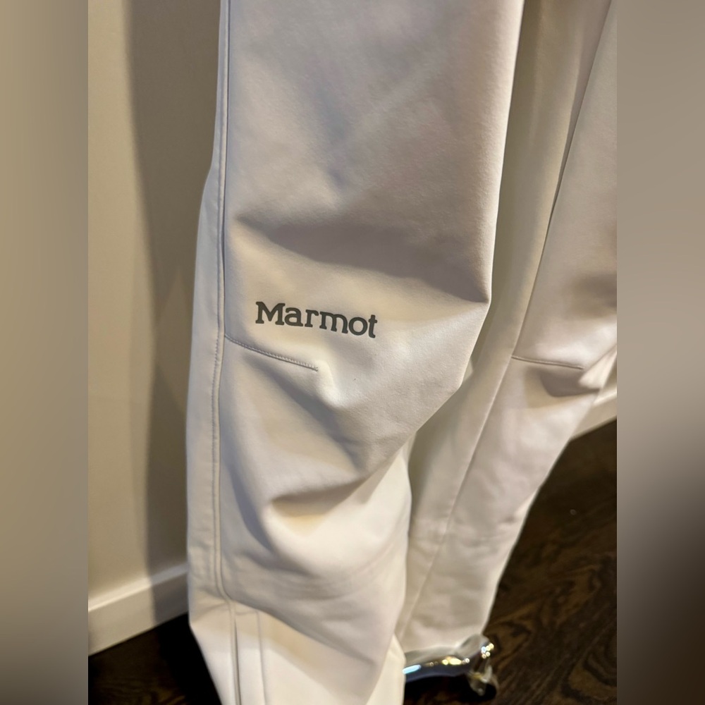 Marmot White ski pants - Picture 11 of 12